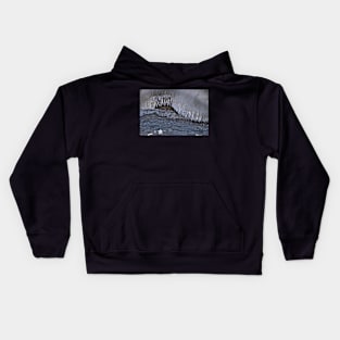 Ice Cave Entrance Kids Hoodie